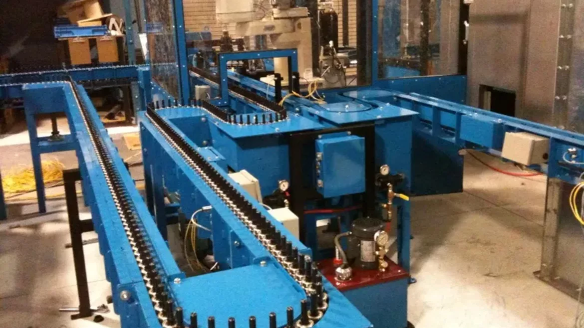 Precision Conveyor Fastner Coating System