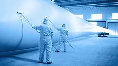 Painting for wind turbine blade