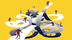 Vector illustration - Direction